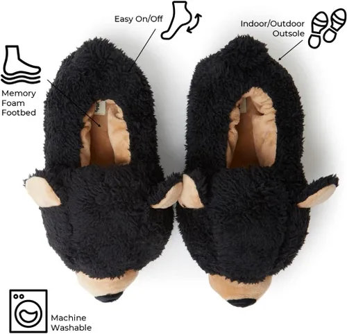 Vista 6 de Dearfoams Pantuflas unisex para niños