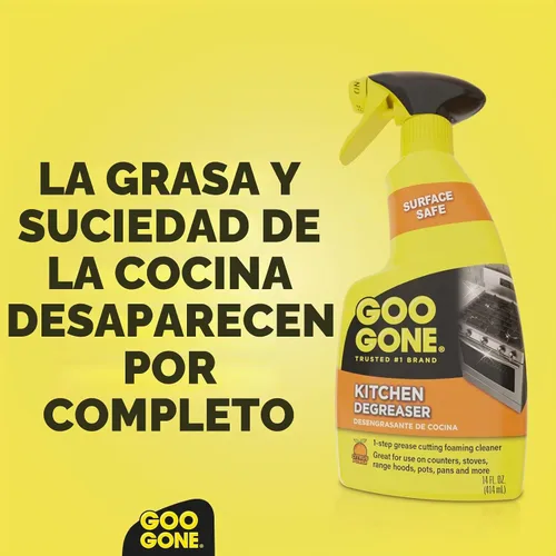 Vista 7 de Goo Gone Desengrasante - Elimina la grasa de cocina, suciedad y restos de comida incrustada - 14 Fl. Oz. - 2047