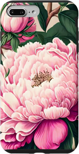 Vista 12 de Funda con diseño artístico de peonía rosa para iPhone 16