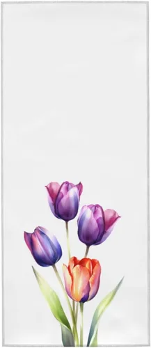 Vista 10 de Divertidos toallas de mano suaves de conejo de Pascua, toalla de baño, decorativa, multiusos para yoga, baño, hotel, gimnasio, 12 x 27.5 pulgadas