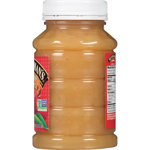 Vista 6 de Musselman's Home Style - Salsa de manzana gruesa – aperitivo bajo en calorías, sin gluten, bajo en sodio, kosher, sin grasa, sin colesterol, sin
