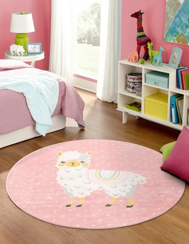 Vista 12 de Unique Loom Whimsy Kids Collection - Alfombra rectangular de 2 pies 2 pulgadas x 2 pies 11 pulgadas, gris/marfil