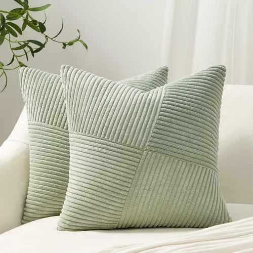 Vista 9 de Topfinel Juego de 2 fundas de almohada decorativas negras de 16 x 16 pulgadas para sofá, cama, decoración rústica estilo bohemio para el hogar