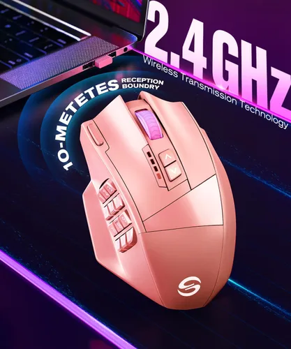 Vista 36 de Mouse de gaming (Venus), Negro