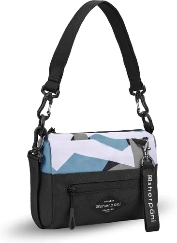 Vista 56 de Sherpani Skye - Bolso cruzado pequeño, de nailon, ligero, para mujer, con protección RFID