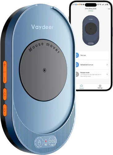 Vista 8 de Vaydeer Movedor de Ratón Indetectable, Dispositivo Jiggler de Ratón M4 con Interruptor de Encendido/Apagado, Agitador Libre de Controladores