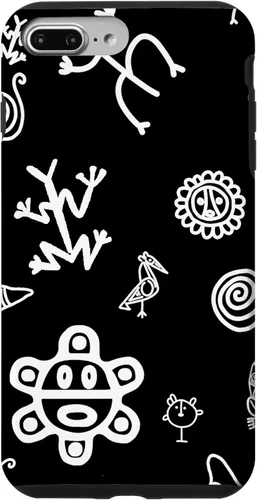 Vista 12 de Simbolos Tainos Tallados Indios de Puerto Rico Boricua Pride - Carcasa para iPhone 17