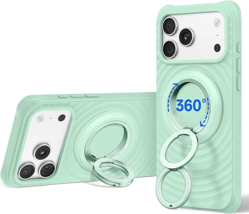 Vista 19 de SYNCWIRE Soporte magnético para anillo de teléfono, para soporte MagSafe para teléfono 360° Rotation, Double-Sided Magnet, Cell Phone Grip Finger