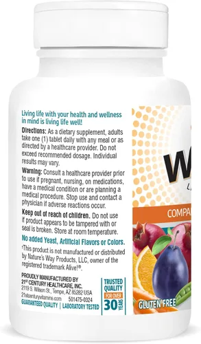 Vista 7 de 21st Century Wellify - Multivitaminas con minerales para hombre, más de 50 unidades, 65