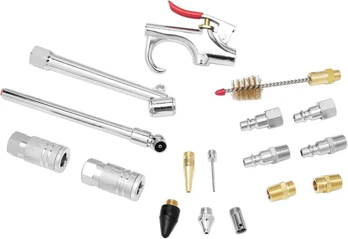 Vista 7 de Performance Tool Kit de pistola de soplado de aire de doble punta M586C