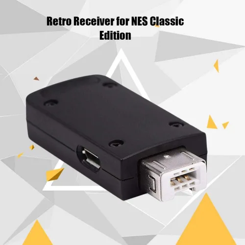 Vista 3 de Hilitand - Cable USB con receptor retro, diseño ergonómico, compatible con todos los controladores 8Bitdo y palillos arcade