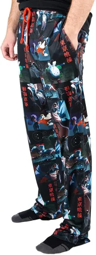 Vista 2 de Tokyo Ghoul - Pantalones de dormir para hombre con estampado de dibujos animados