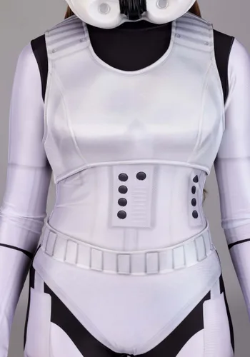 Vista 3 de Disfraz Deluxe de Mujer Stormtrooper de Star Wars Multicolor