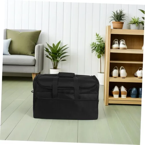 Vista 7 de Bolsa de tambor resistente con diseño simple de cremallera, bolsa de tambor de tela Oxford para cajón y accesorios, conveniente estuche