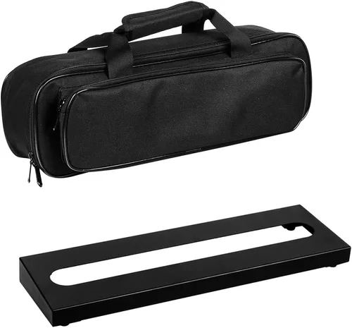 Vista 9 de GOKKO Tablero de Pedales de Guitarra 13.8" x 11" con Bolsa de Transporte (GKS-14)