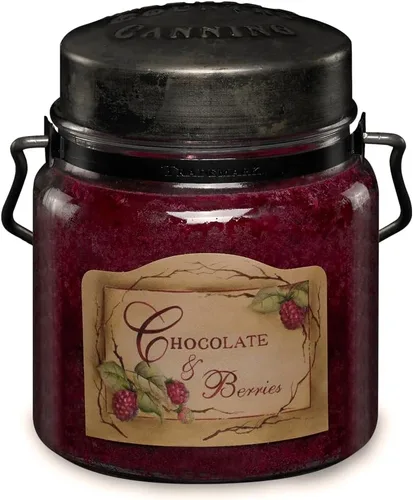 Vista 12 de McCall’s Candles Cocina de la Abuela Vela perfumada de 16 oz Hecha en EE. UU. Frasco rústico vintage con asa de transporte Fragancia