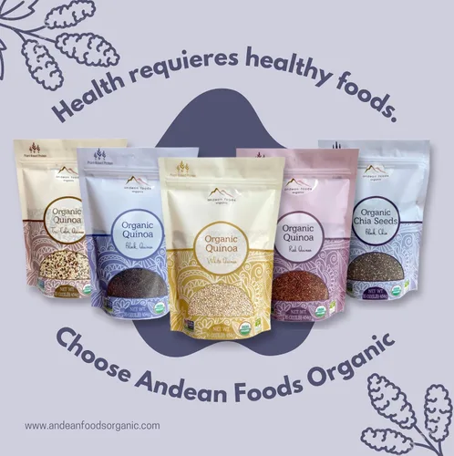 Vista 8 de Andean Foods Organic Quinoa negra de alta calidad, superalimento, sin OMG, sin gluten, vegano, 1 libra, 16 onzas