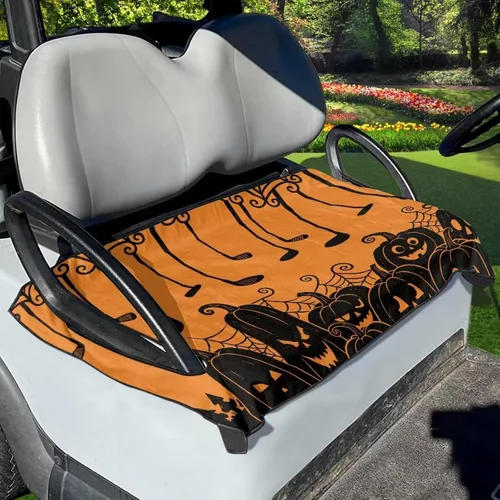 Vista 15 de Fundas de asiento de carrito de golf, toalla de manta de asiento de carrito de golf, cubierta de asiento de carrito de golf para asientos de 2