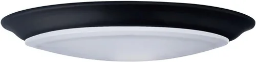 Vista 2 de Nuvo Luz de disco LED 62/1814, CCT seleccionable 2700K/3000K/3500K/4000K/5000K, 10 pulgadas, negro