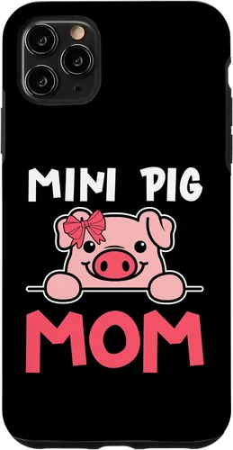 Vista 13 de Cute Mini Pig Mom Miniature Pig Owner Women Case for iPhone 16