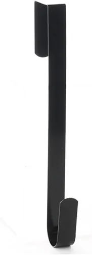 Vista 2 de Gancho de metal para colgar de Sterling, 12 pulgadas, color negro, Negro, Paquete de 1