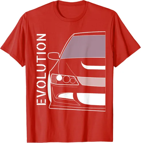 Vista 87 de Camiseta Evo 8 Design Turbo JDM Classic Legends, Negro, S