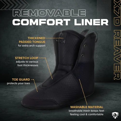 Vista 4 de Flying Eagle X7D Reaver - Patines en línea para adultos para hombres y mujeres, patines en línea para exteriores, patines para adultos, Freeskates