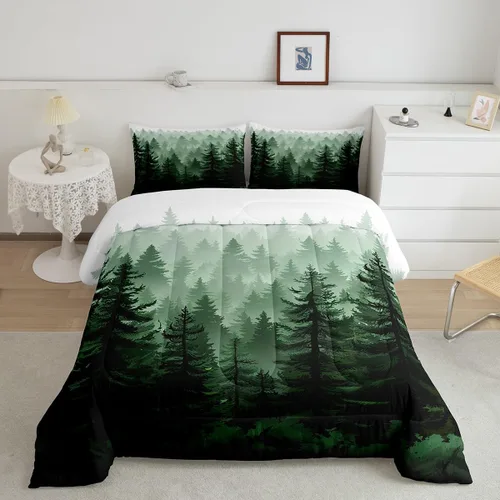 Vista 40 de Feelyou Juego de ropa de cama con estampado de aviones para niños y niñas, juego de funda de edredón de microfibra estilo boceto azul y blanco
