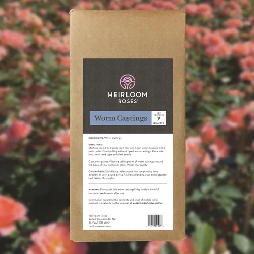 Vista 9 de Fundición de gusano de 1.5 cuartos de galón de Heirloom Roses - Fundición de gusano para jardinería