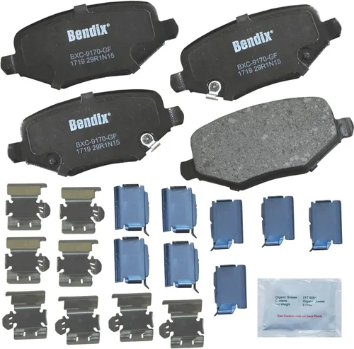 Vista 15 de Bendix Priority1 CFC154 - Juego de pastillas de freno de disco para Avanti II, Century, LeSabre, Regal, Riviera, chasis comercial, DeVille