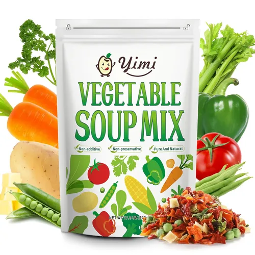 Vista 13 de Yimi - Sopa liofilizada de tofu y miso de verduras para ramen, no pasta de miso