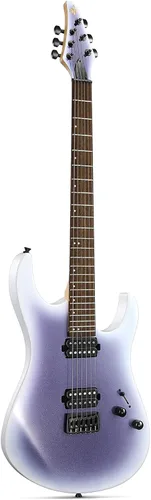 Vista 10 de Donner, DST-152B Kit de guitarra eléctrica de 39 pulgadas HSS, con bobina de pastilla dividida, con amplificador, bolsa, accesorios, guitarra