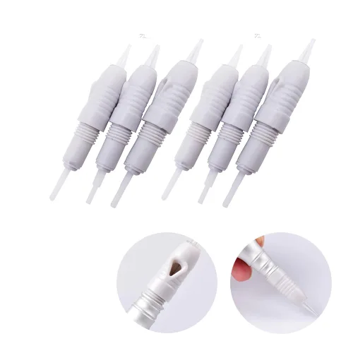 Vista 6 de Charmant Liberty - Cartucho de tatuaje de 0.315 pulgadas, agujas de microblading desechables semipermanentes para cejas, labios delineadores, 20