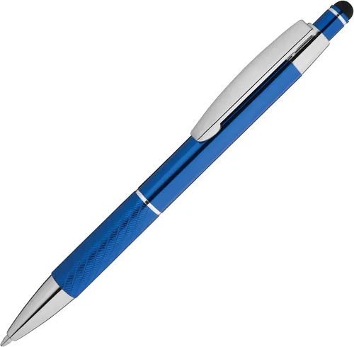 Vista 3 de Bolígrafos personalizados con lápiz capacitivo – The Prestige Metal Pen – Bolígrafos personalizados con nombre impreso con tinta negra