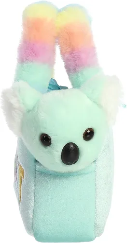 Vista 3 de Aurora Fashion Fancy Pals Rainbow Sweet - Peluche con elegante bolso para divertirse con disfraz, perfecto para niños de 3 años, disfraces