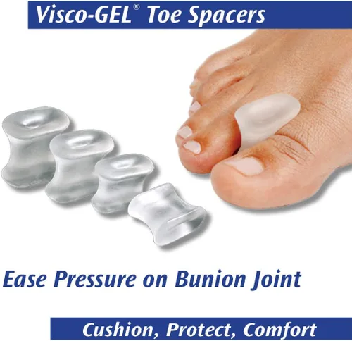 Vista 2 de PediFix Espaciadores de dedos Visco-Gel - Grande (paquete de 2)