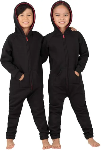 Vista 5 de Joggies - Pijamas con capucha a juego para la familia Pijama de una pieza sin pies para niños, niñas, hombres, mujeres y mascotas