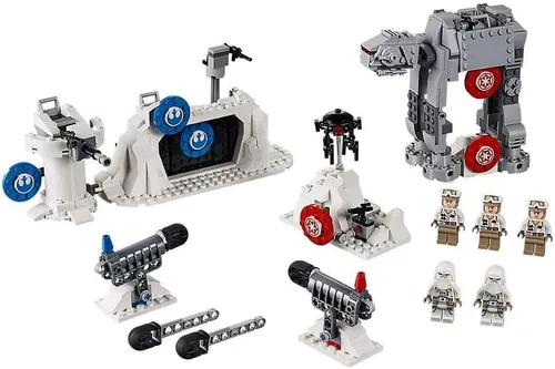 Vista 4 de LEGO Star Wars: The Empire Strikes Back Action Battle Echo Base Defense 75241 Kit de construcción (504 piezas)