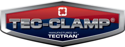 Vista 3 de Tectran Abrazadera TEC de 4 orificios para líneas de conexión tractor-remolque Clip de acero inoxidable Negro