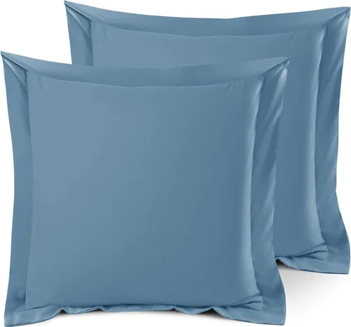 Vista 68 de Nestl Juego de 2 fundas tipo sham de almohada suaves - Fundas de almohada de microfibra de doble cepillado - Fundas de almohada de cama premium