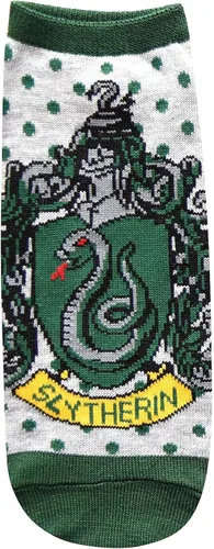 Vista 2 de Harry Potter Paquete de 5 calcetines tobilleros con diseño de lunares para juniorsmujer, talla 4-10, multicolor, Multi