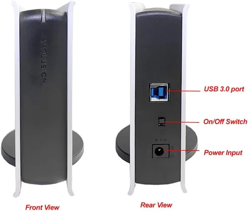 Vista 7 de Avolusion PRO-5X Series 8TB USB 3.0 Disco duro externo para PC de escritorio WindowsOS / portátil (blanco)