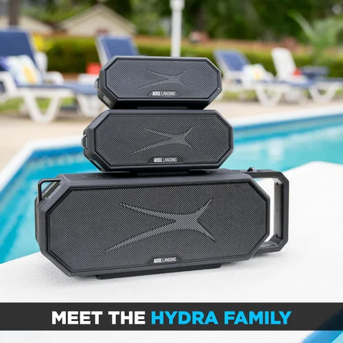 Vista 10 de Altec Lansing – Altavoz Bluetooth portátil HYDRABLAST 2.0, Resistente al agua IP67, Potencia de salida de 20W, Altavoz Bluetooth magnético (Raiders)