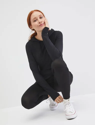 Vista 2 de Motherhood Maternity Sudadera con capucha de lactancia para mujer