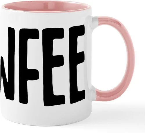 Vista 16 de CafePress Cawfee - Taza de café de cerámica (11.0 fl oz)