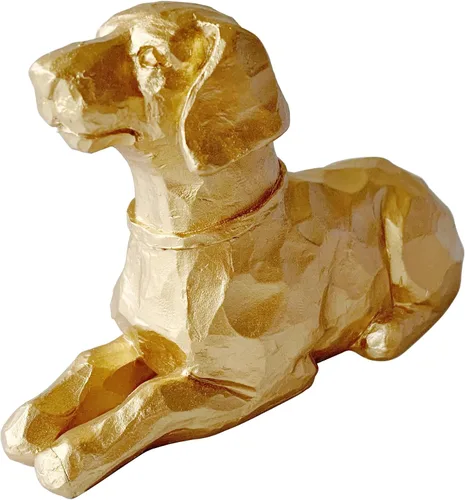 Vista 13 de Estatua de pájaro dorado, figura de animal, decoración del hogar, escultura de pájaro para estantería de escritorio de oficina en casa