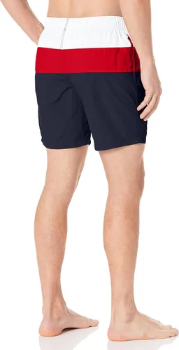Vista 2 de Nautica Pantalones cortos de natación estándar de 8 pulgadas para hombre
