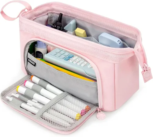 Vista 9 de Estuche Para Lápices de Gran Capacidad Estuche Grande Para Lápices Estética Especial Bolsa Escolar Para Bolígrafos Para Niñas Adolescentes