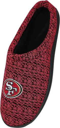 Vista 4 de FOCO NFL - Pantuflas para hombre con suela Cupsole tejidas en poliéster