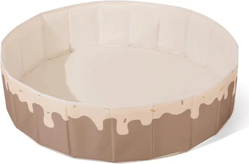 Vista 9 de Piscina de pelotas para bebés de 1 a 3 años, tienda de campaña plegable para niños, corralito de juegos con bolsa de almacenamiento, para niños